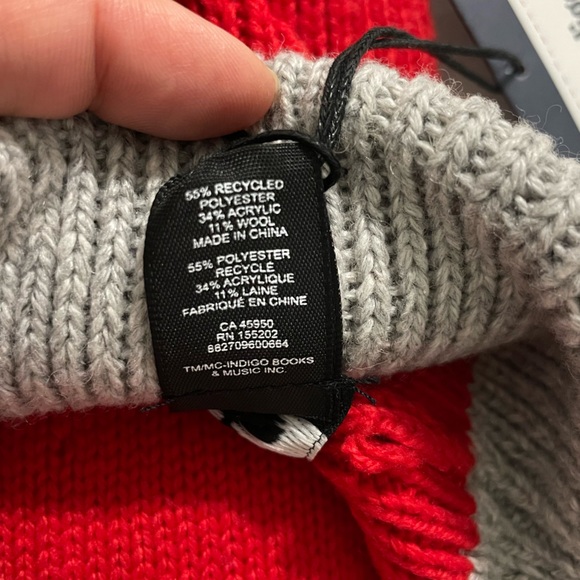 Indigo cap and glove set - Picture 4 of 4